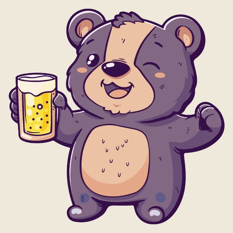 Bear Beer Comic Party