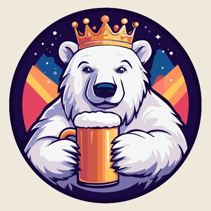 Eisbär Bier Comic