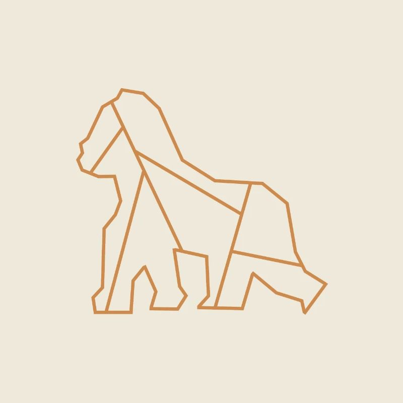 Singe | Animaux | Logo de l’entreprise | Gorille