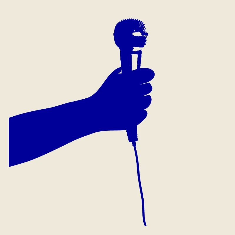 microphone (blue)