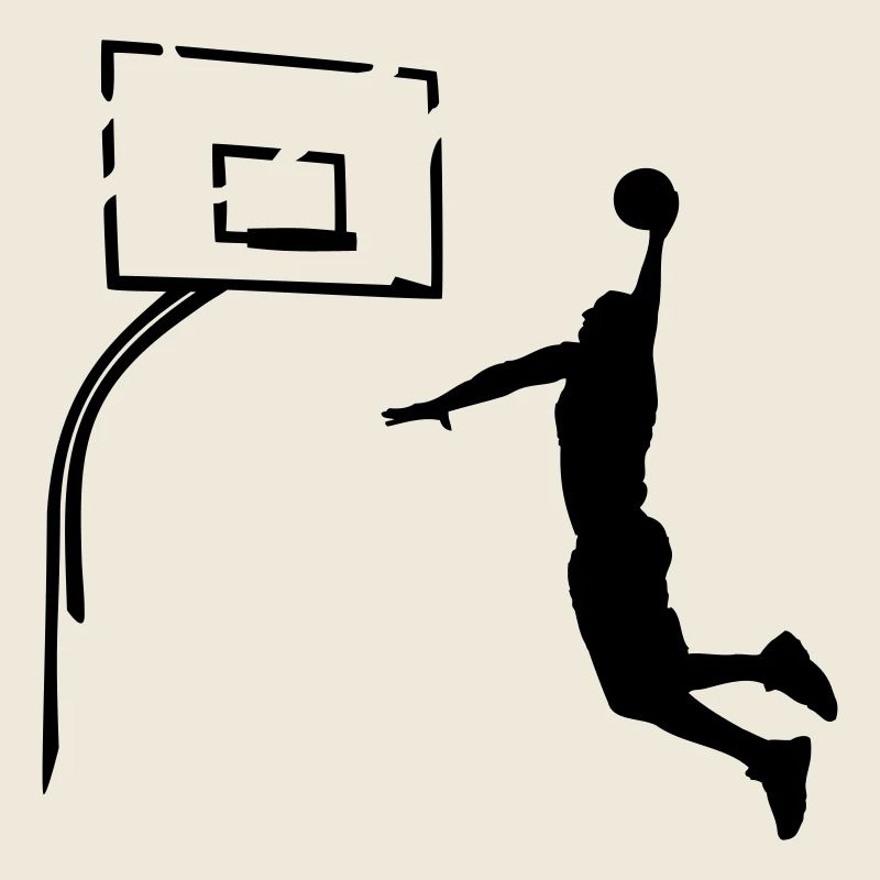 Basketball Slam Dunk Korb Brett Dunkin