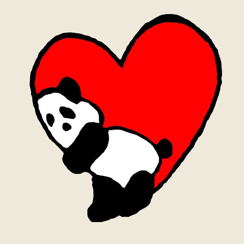 panda coeur