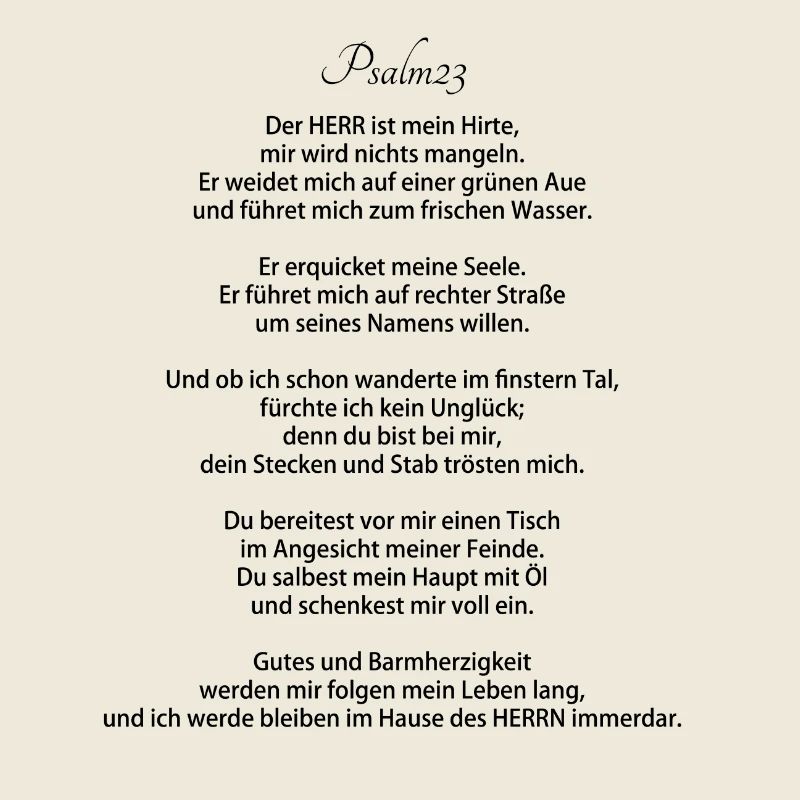 Psalm 23