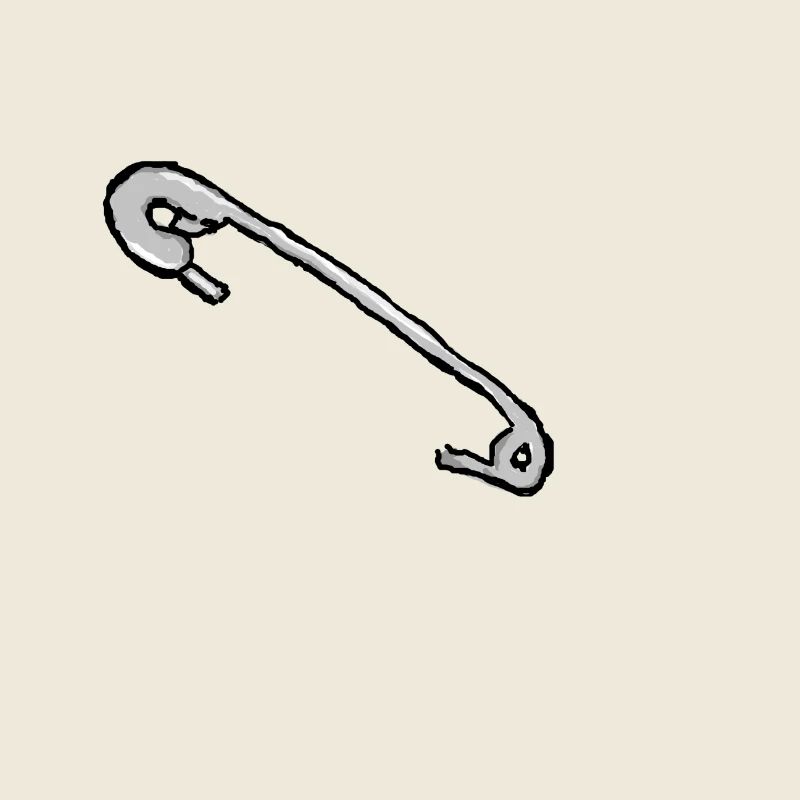 aiguille de sécurité