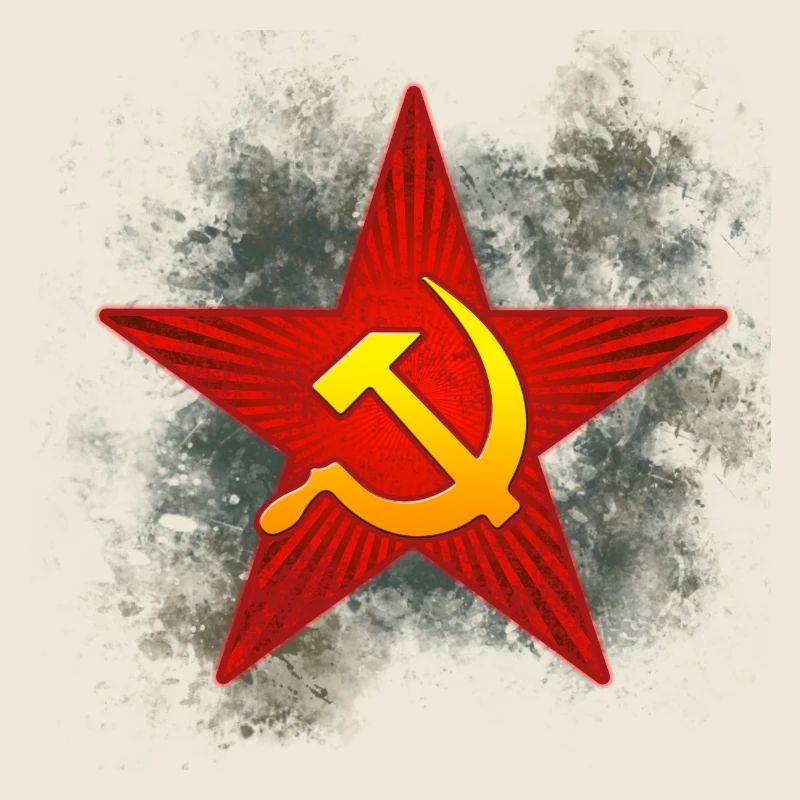 Soviet red star emblem