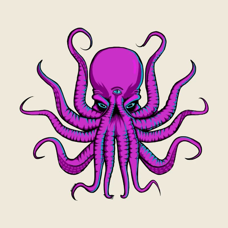 All seeing Octopus