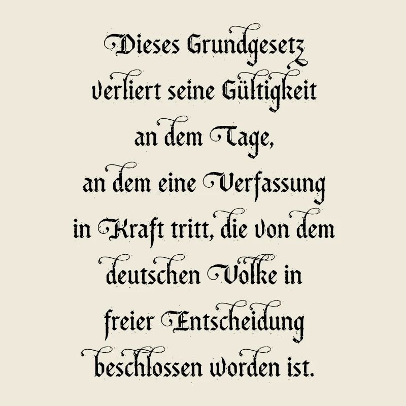 Artikel 146 GG Text