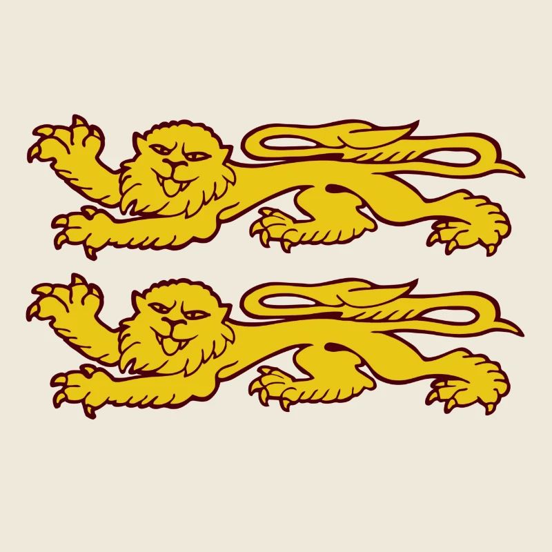 blason normand drapeau de la Normandie