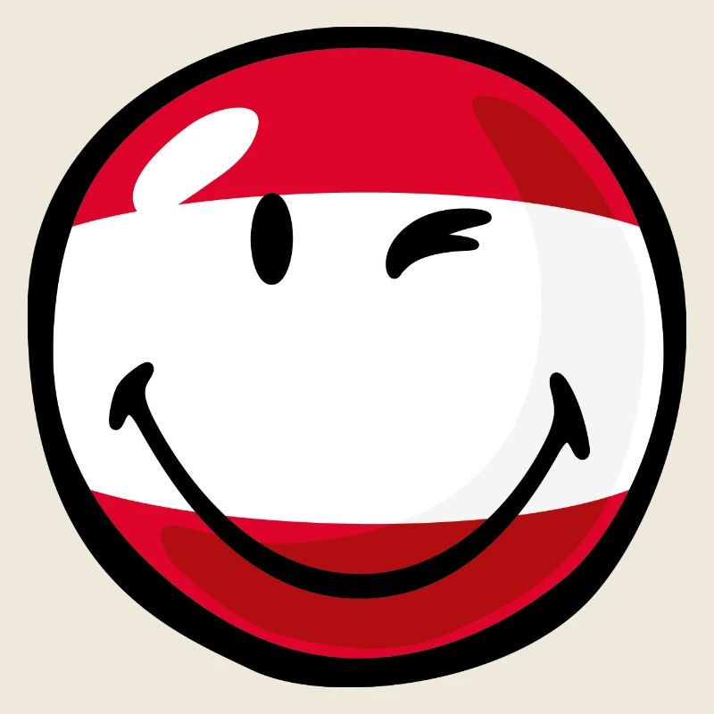 Smiley Flag Austria