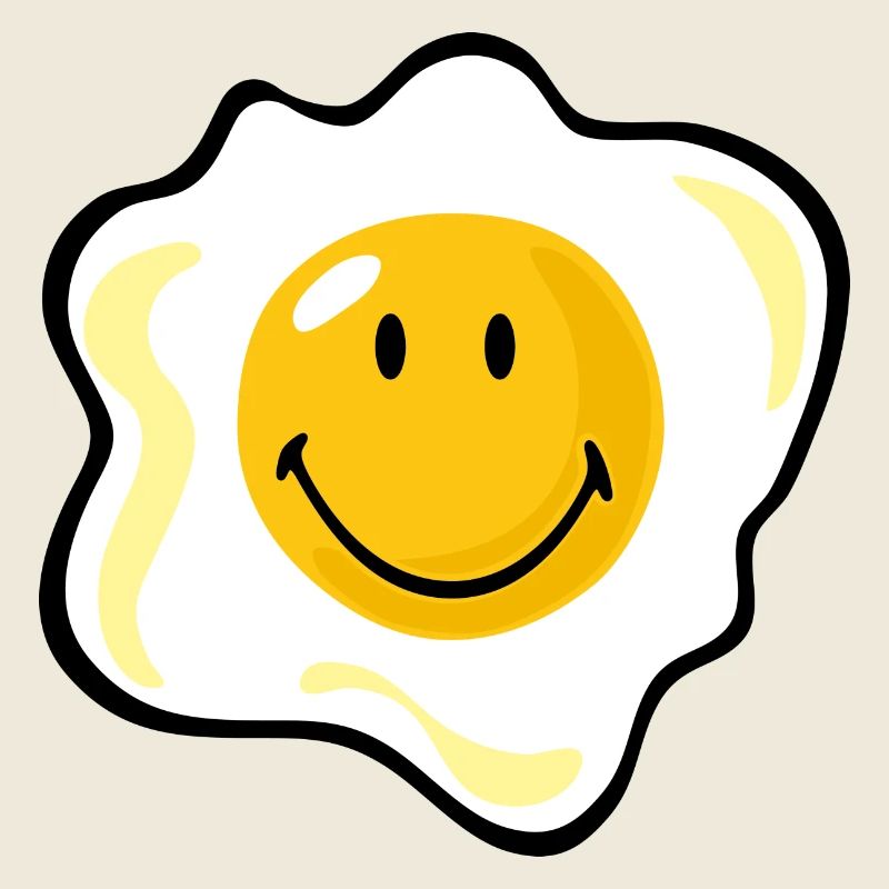 Smiley Fried Egg