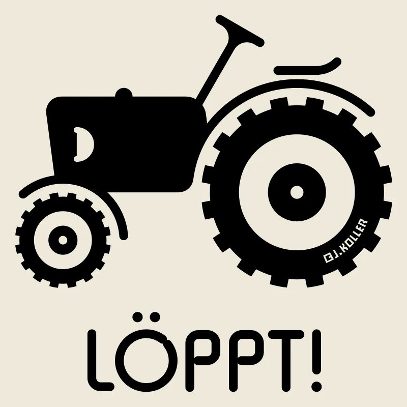 Löppt! (Trecker / Traktor / Plattdeutsch / Platt)