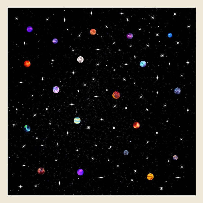 Galaxy Pattern - Cosmos - Planets