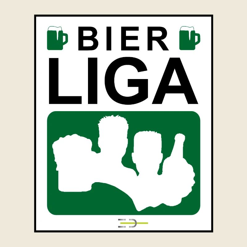 Bière Liga logo vert