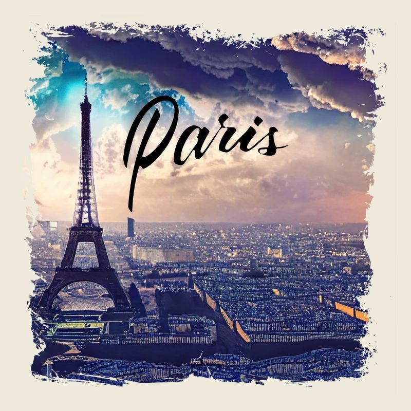 Paris Tour Eiffel Style décontracté