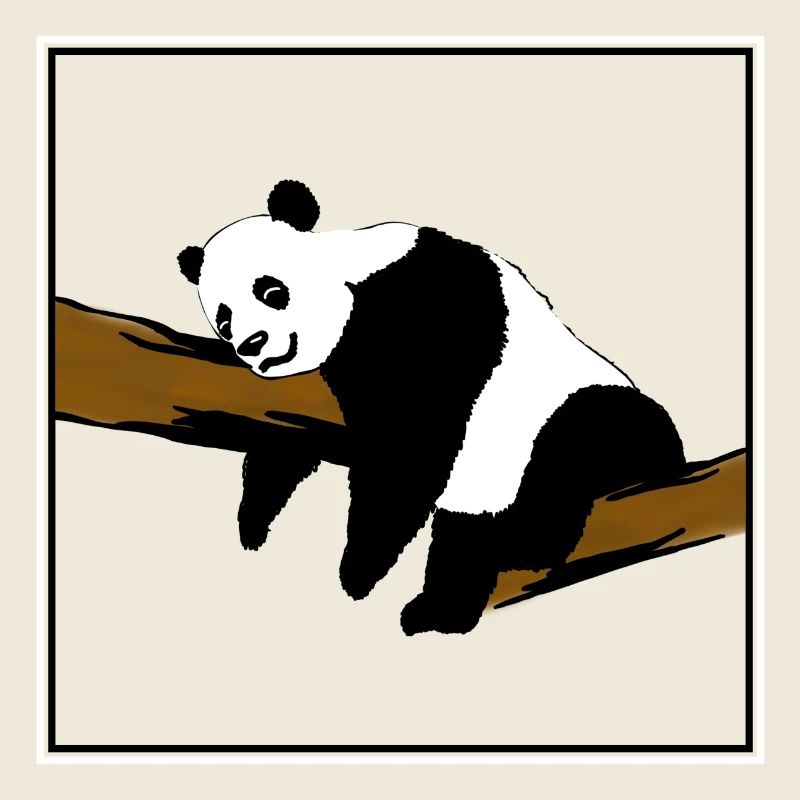 Panda ohne Hintergrund