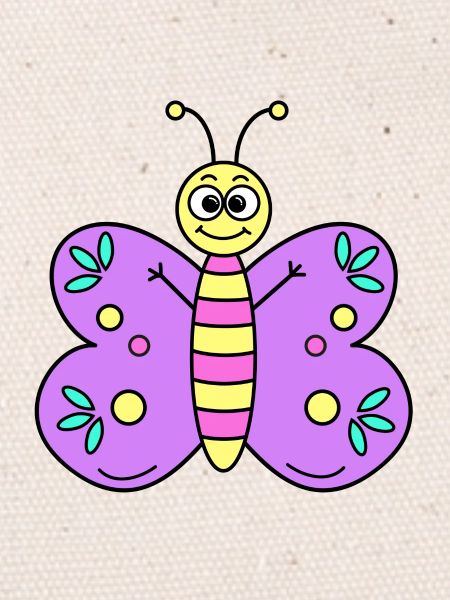 Papillon Violet