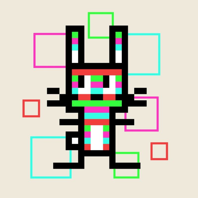 Lapin arc-en-ciel