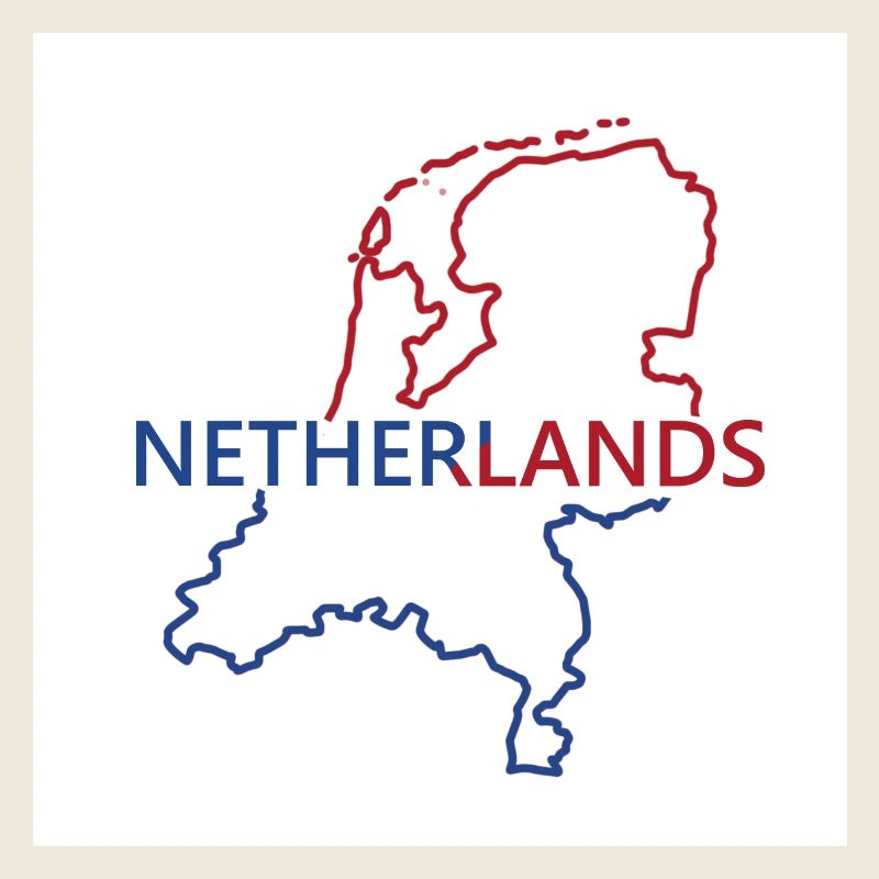 Map of Netherlands