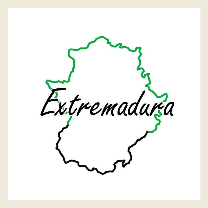 Carte de l’Estrémadure