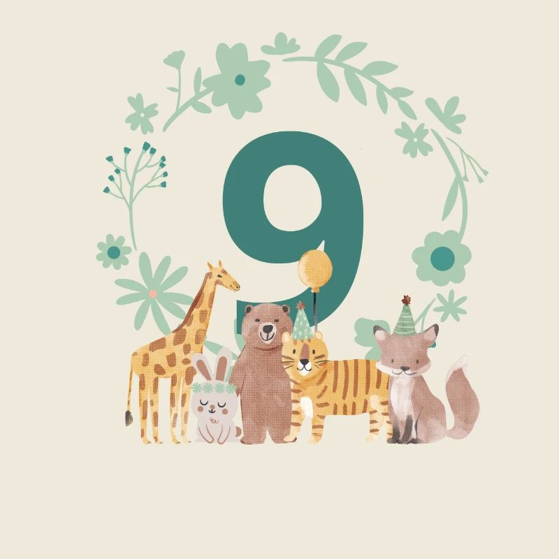 9th Anniversary - Ninth Anniversary Animals
