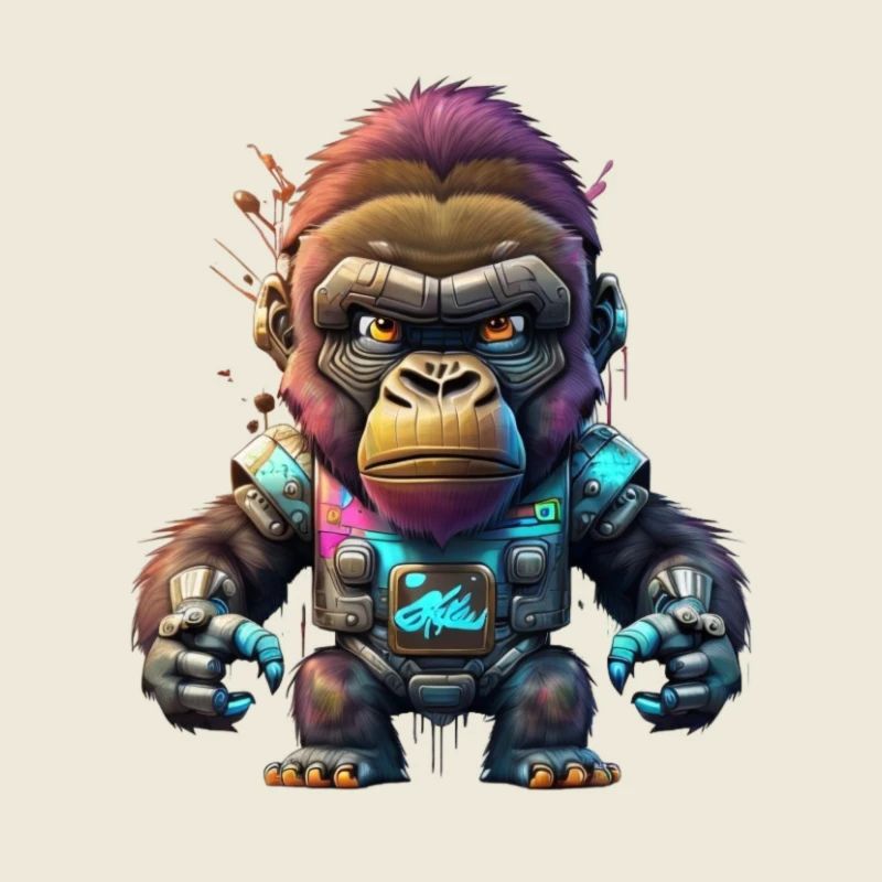 Roboter Gorilla