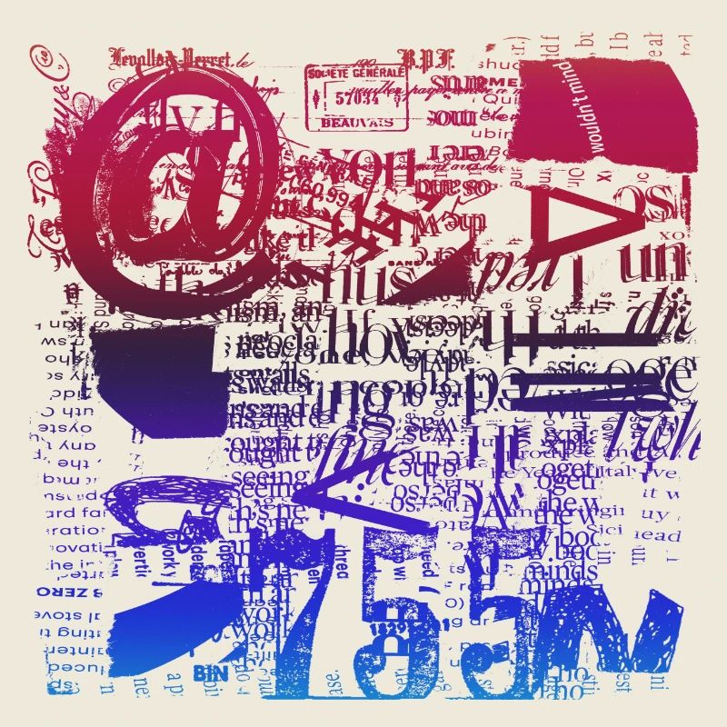 Zeitungsausschnitte Scrapbook Zeitschriften Alphabet Code