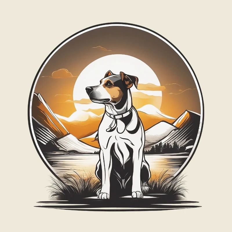 Retrodesign Jack Russel