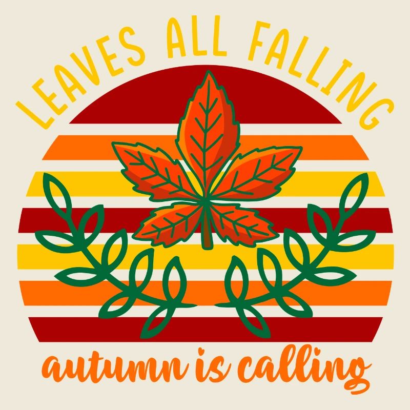 Leaves all falling autumn is calling