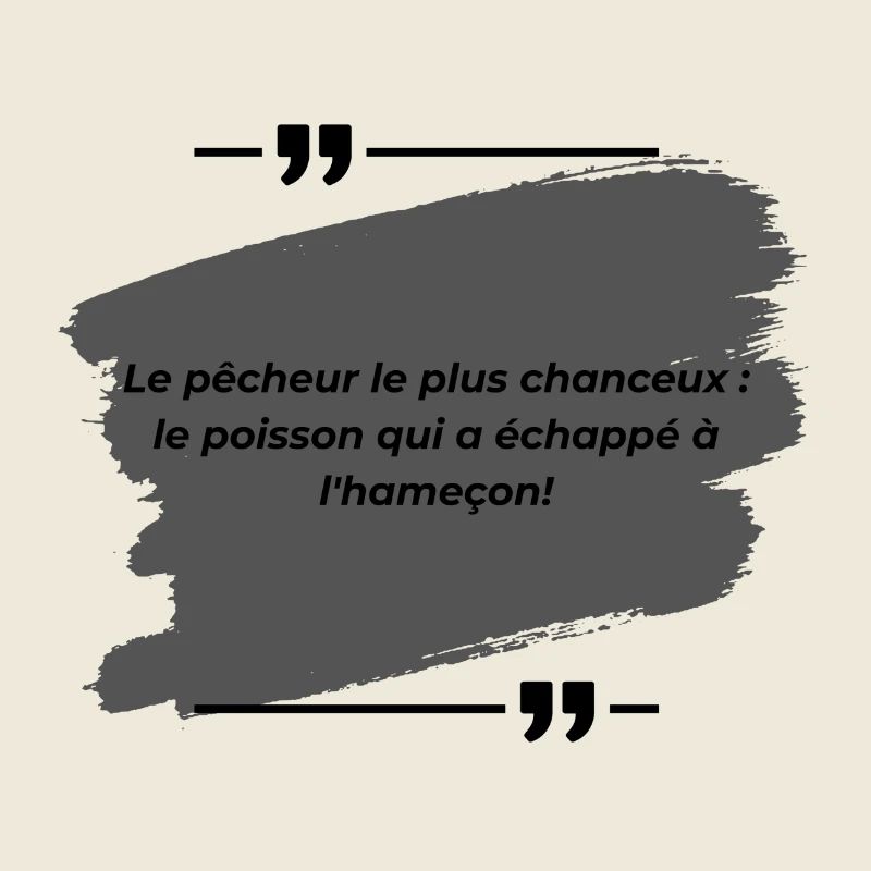 Le pêcheur le plus chanceux : le poisson qui a...