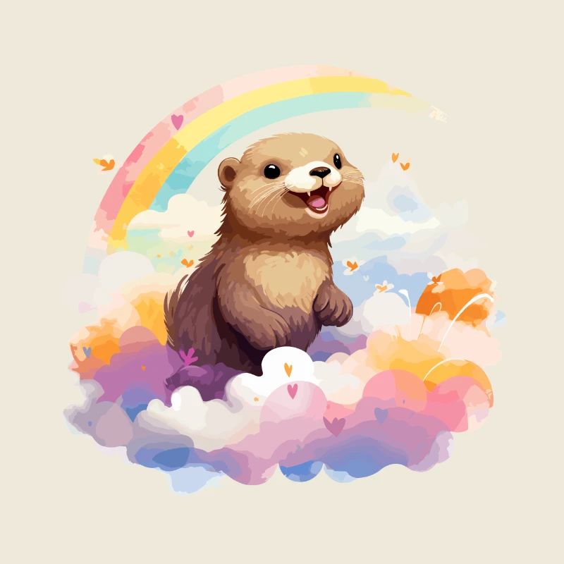 der strahlende Otter