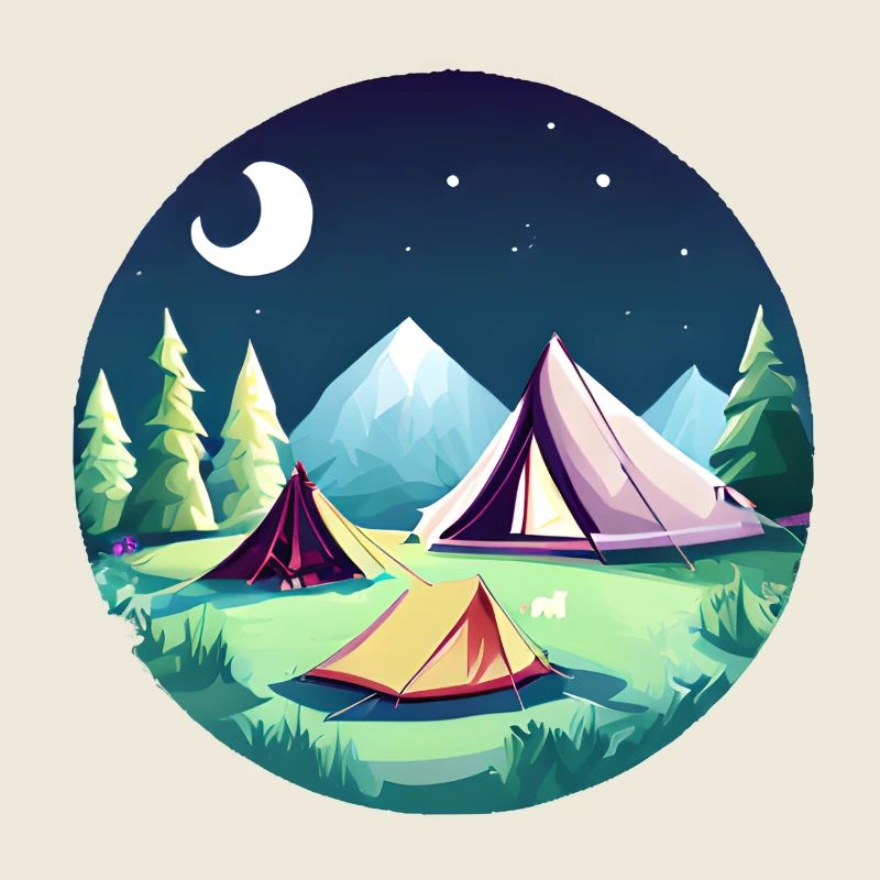 Camping Geschenk Zelten Wohnmobil Wohnwagen Camp