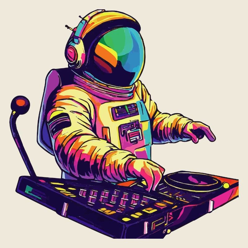 Idée cadeau Astronaut DJ