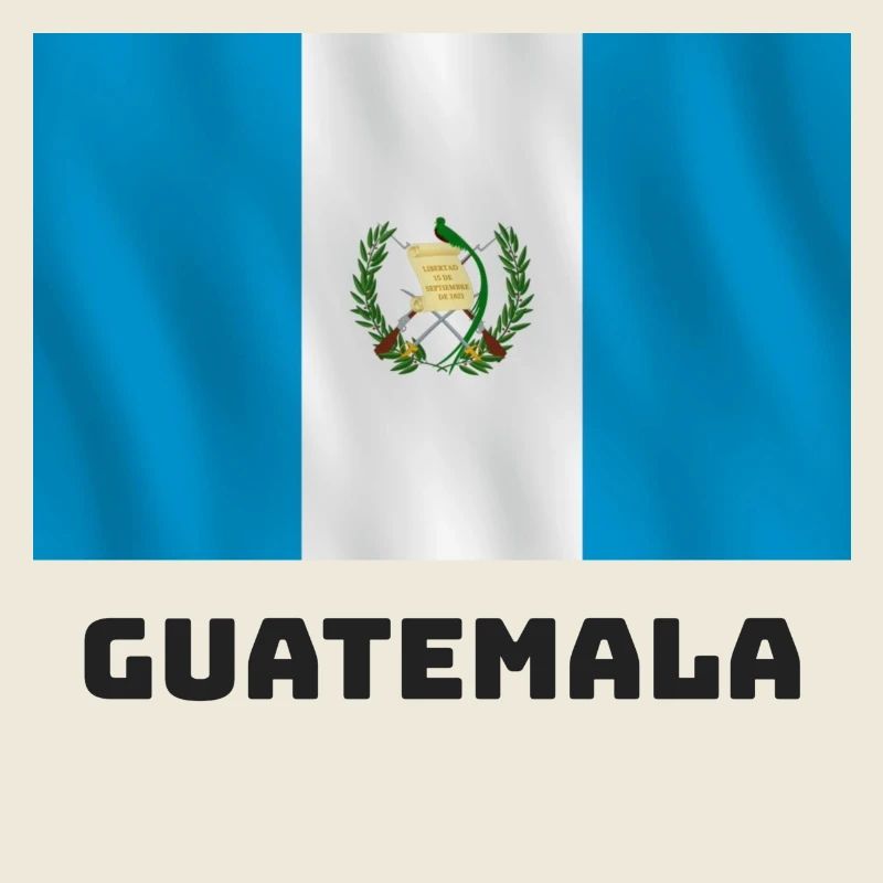 Drapeau guatémaltèque
