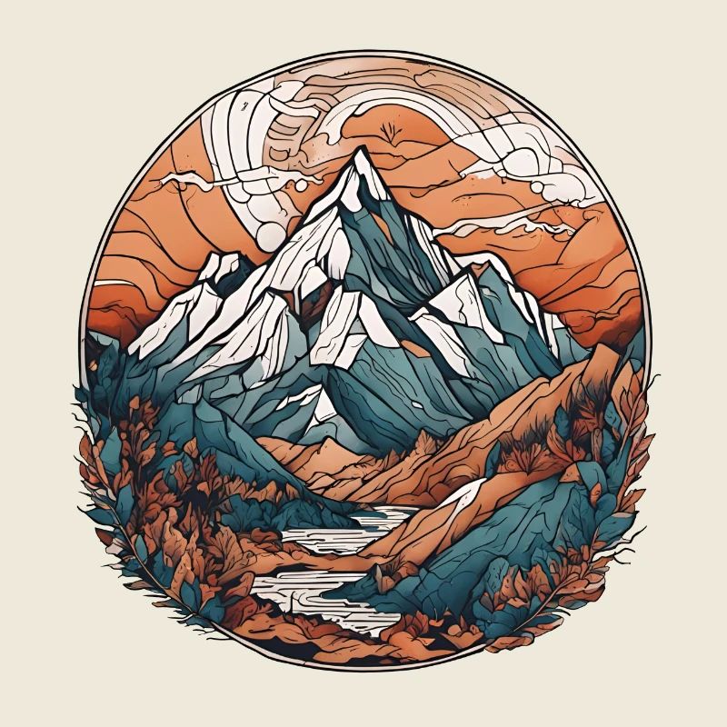 Berg Landschaft