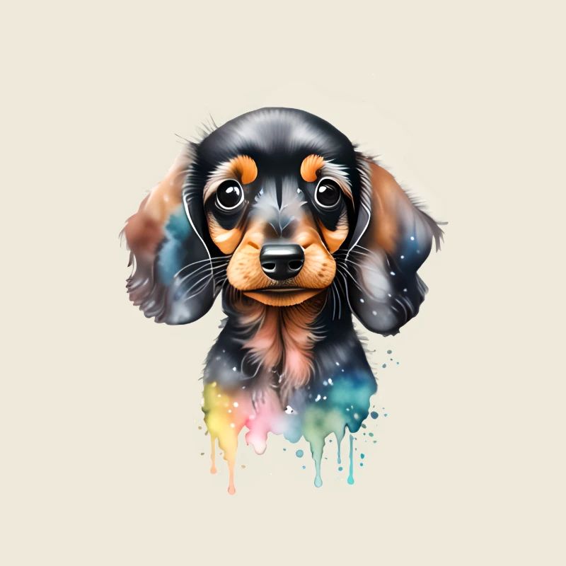 Hundehalter Dachshund Hund Dackelwelpe Hunde