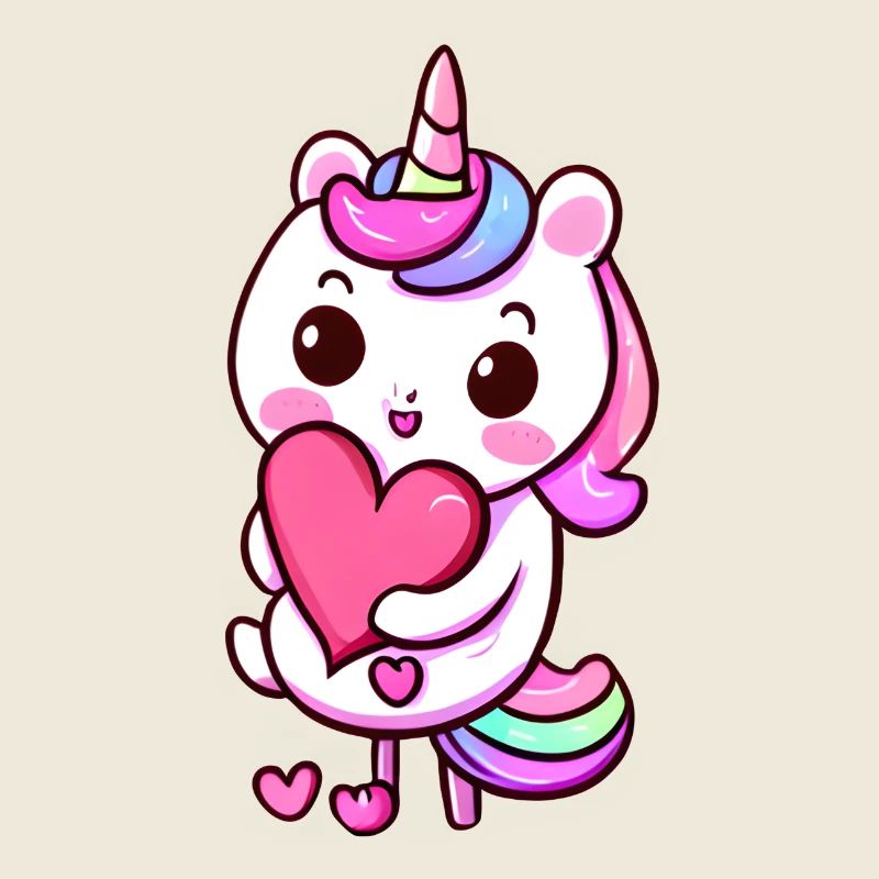 Einhorn Fabeltier Unicorn Mädchen Einhörner