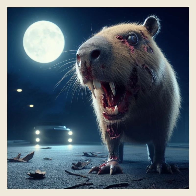 Zombie Capybara