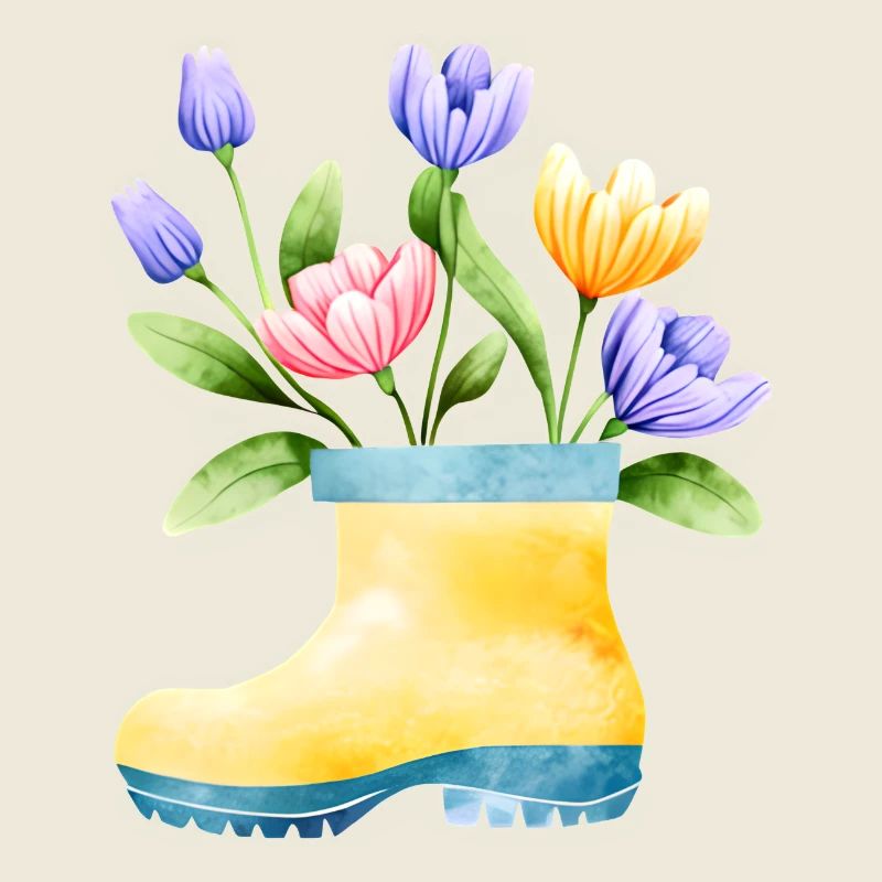 Blume Garten Gärtner Geschenk Blumen Hobbygärtner