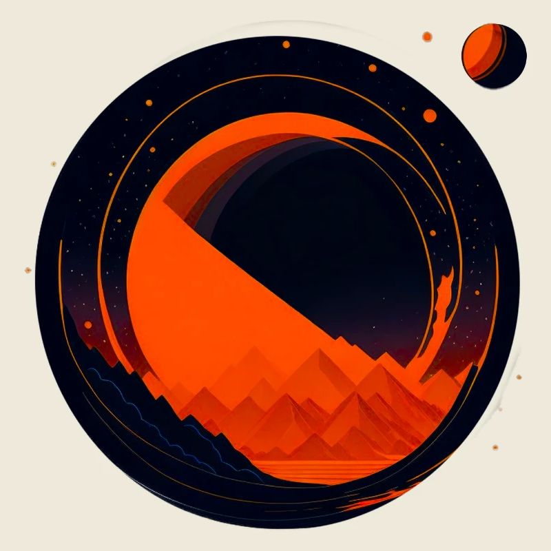 Vue de l’espace / Mars 02