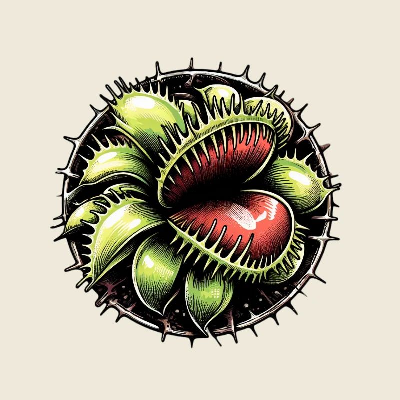 Venus Flytrap Carnivorous Insect Plant