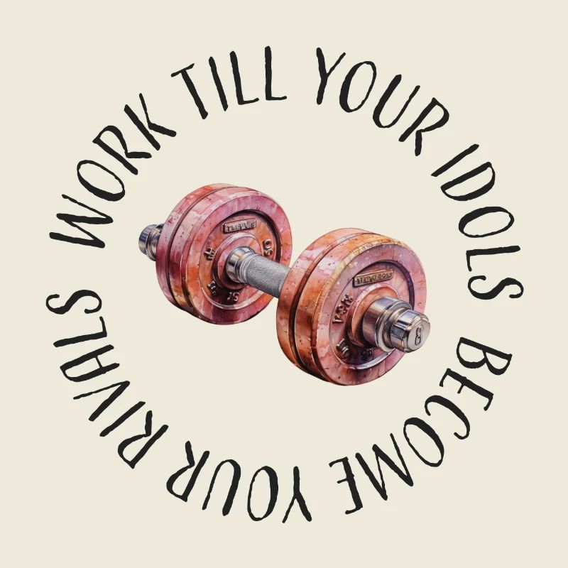 Work till your idols become your rivals