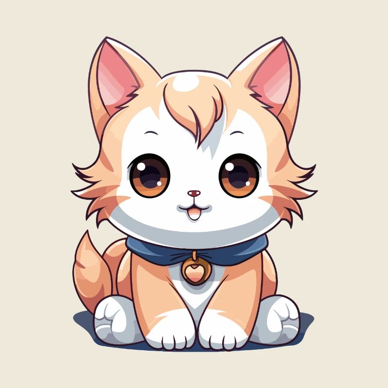 Chat - Style Kawaii