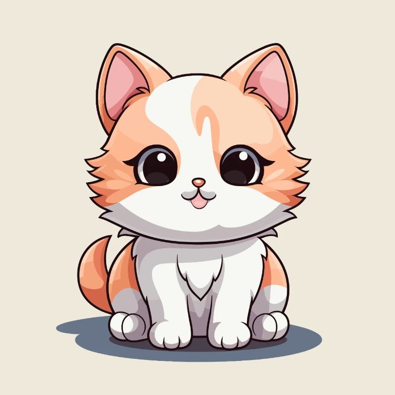 Chat - Style Kawaii