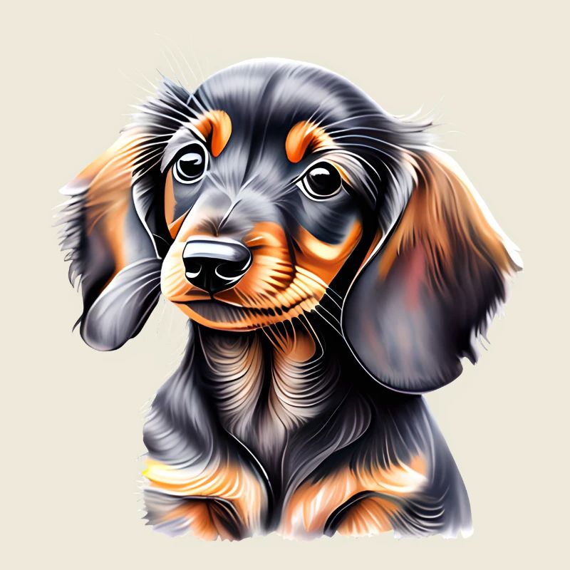 Teckel Chiot Propriétaire Teckel Chien Chiens