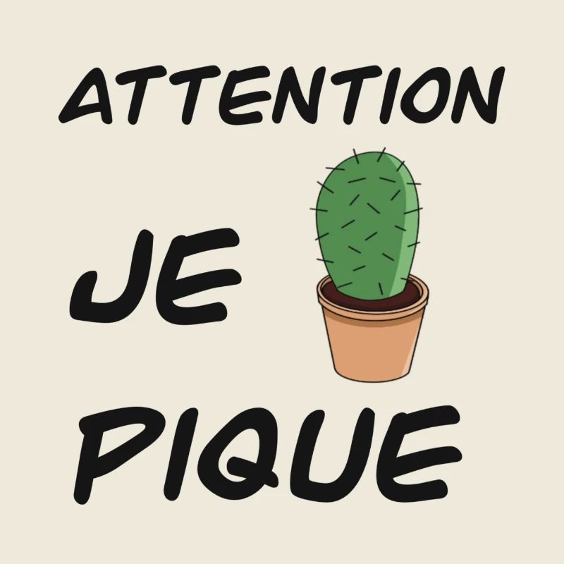 Attention je pique