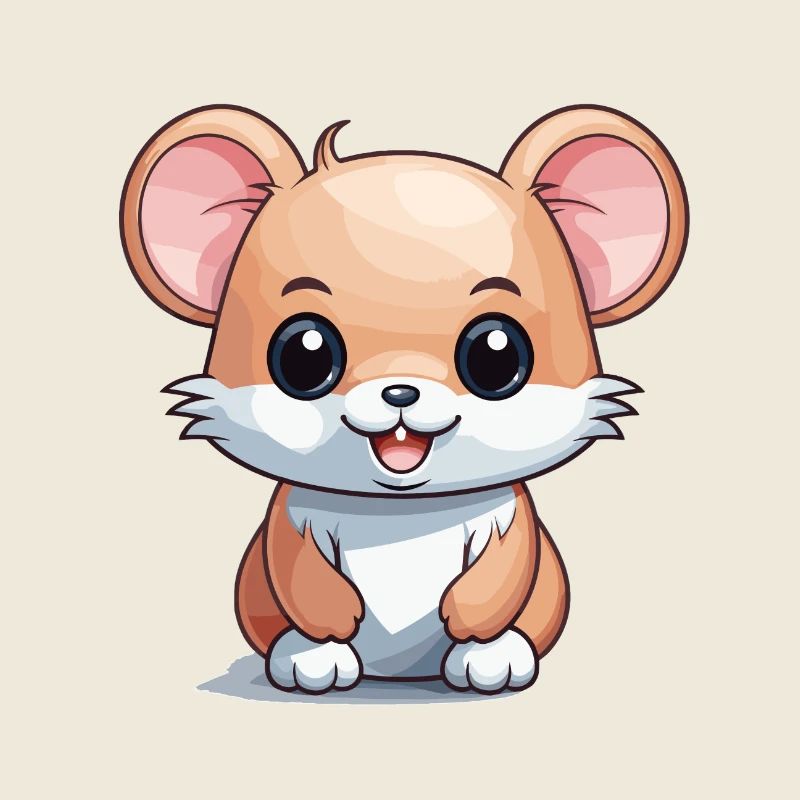 Souris - Style Kawaii