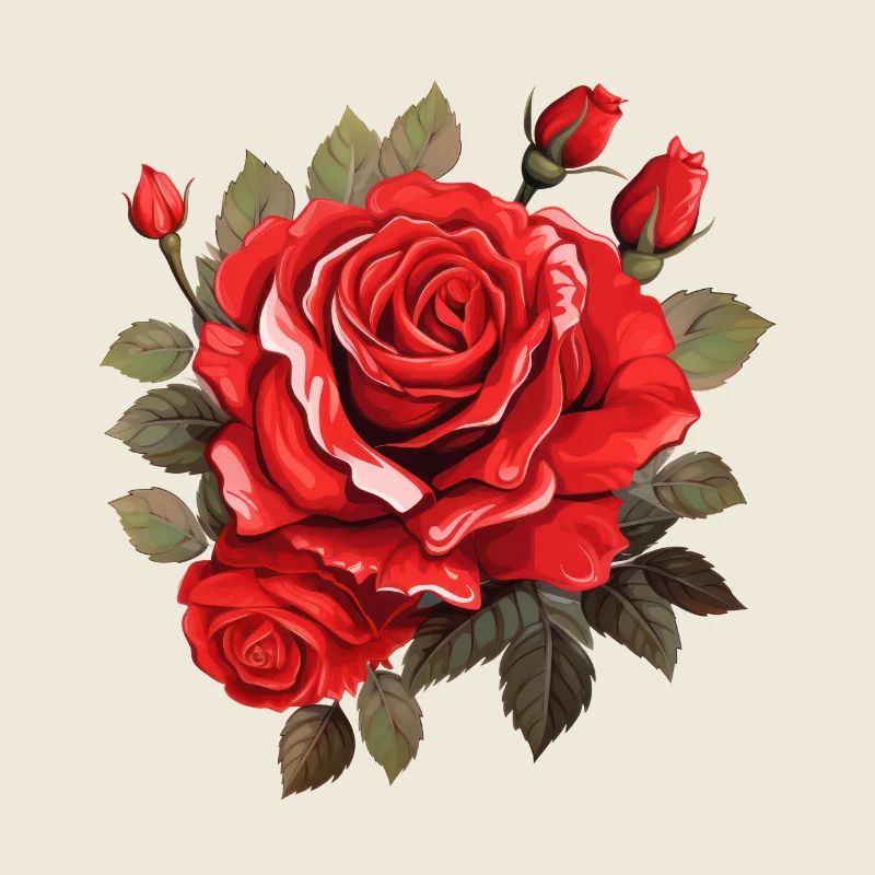 rote rose