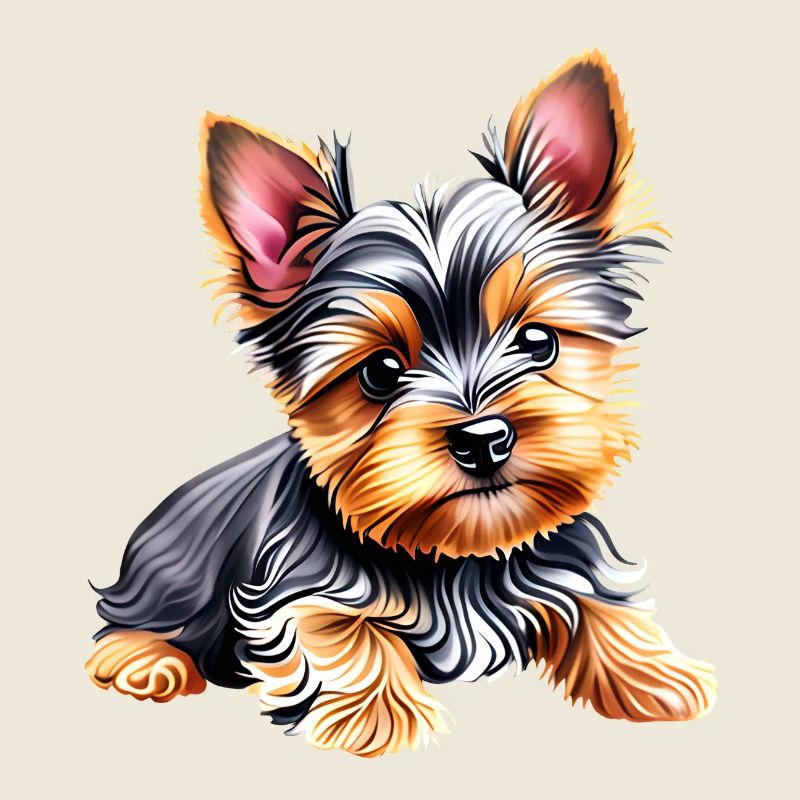 Yorkshire Terrier chiot chien propriétaire de chien