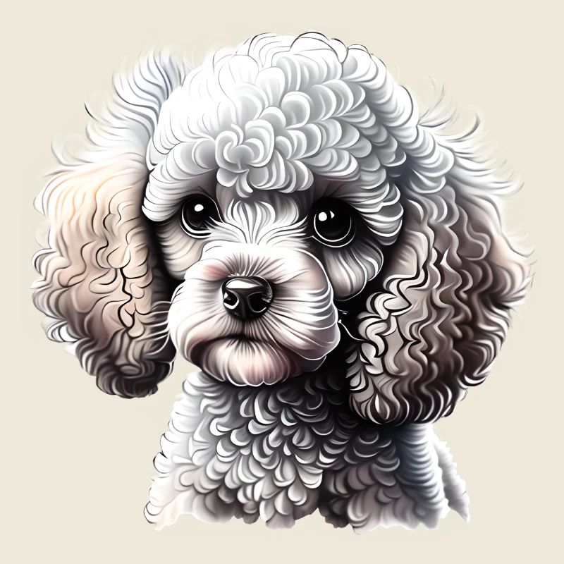 Caniche Chien Propriétaire Caniche Chiot Chien Chiot Chien Amour