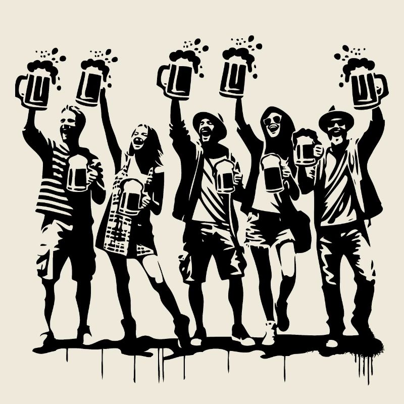 Drinking beer, hops, purity law